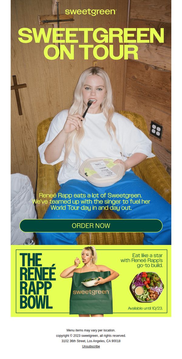 7. Hey, Eat like a star