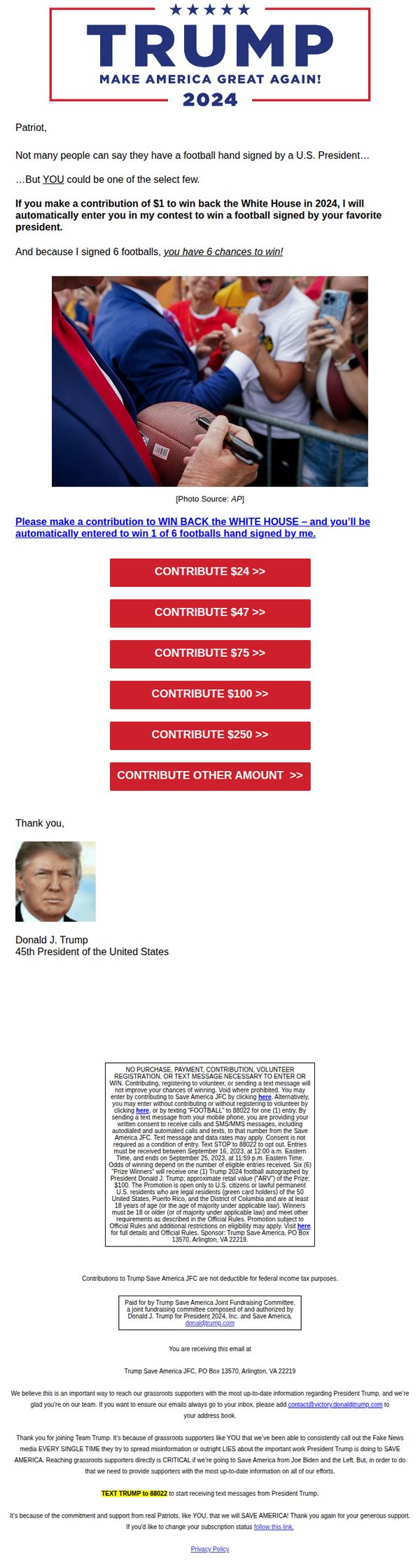 Donald J. Trump