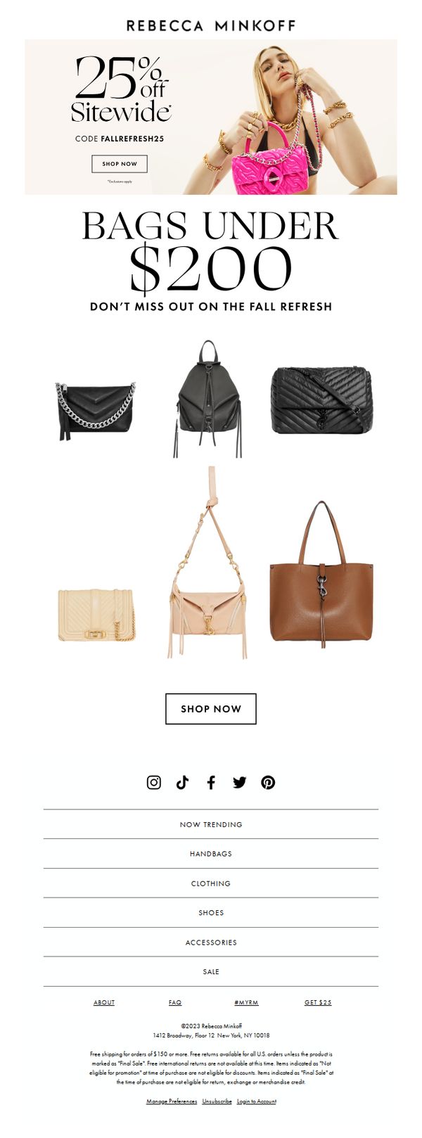 6. The Latest Fall Styles are on Sale!!