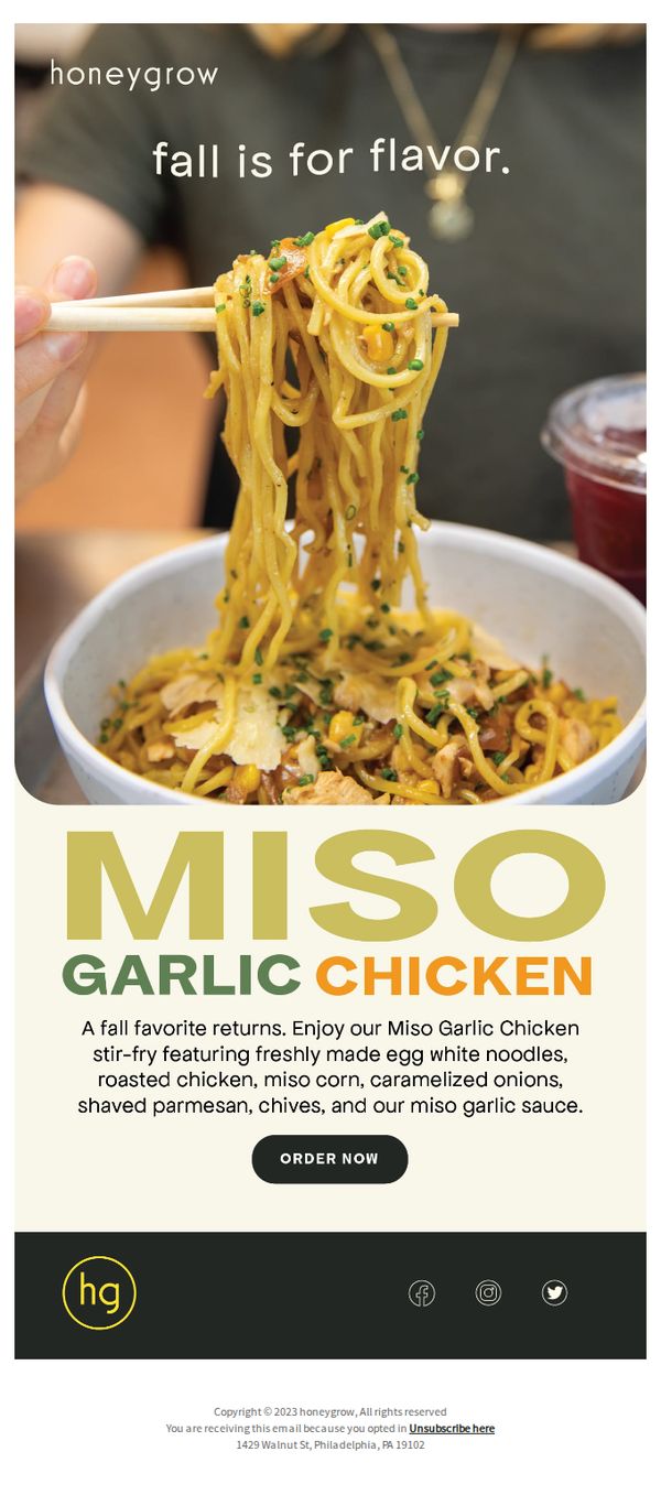 7. Introducing our fall stir-fry