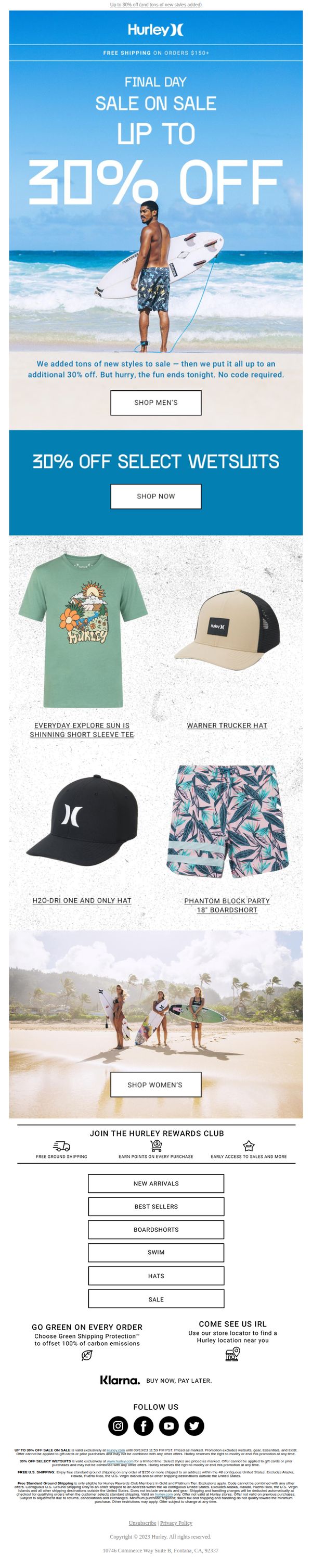 7. Last day to shop sale on sale 💸