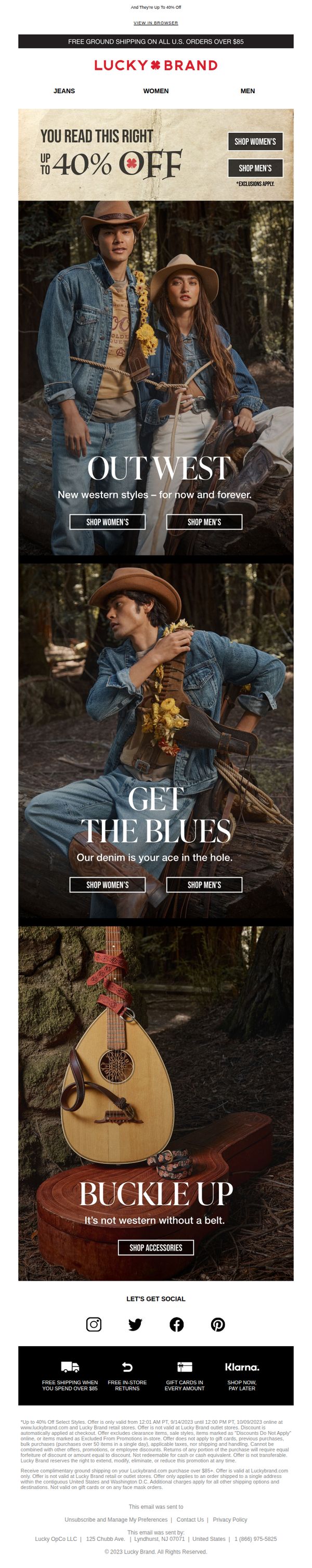 7. *NEW!* Western Styles For Fall Are In