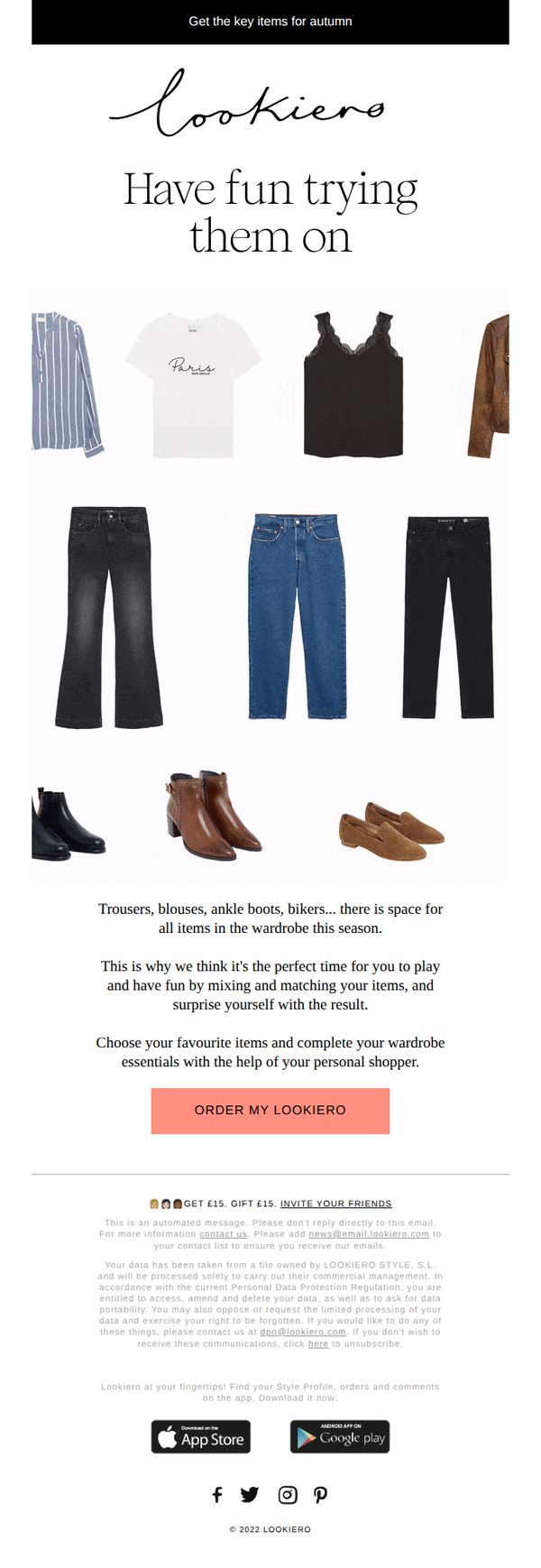 8. It's time to try them on