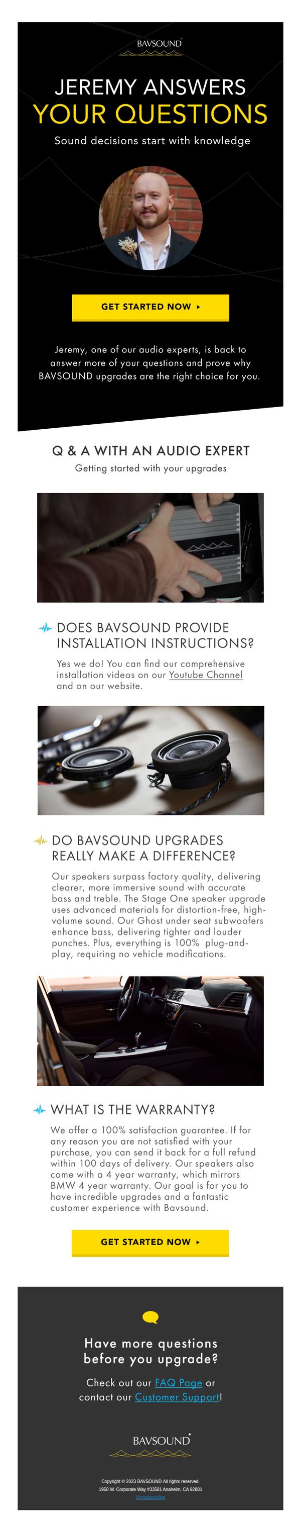 6. Your Audio Questions, Answered