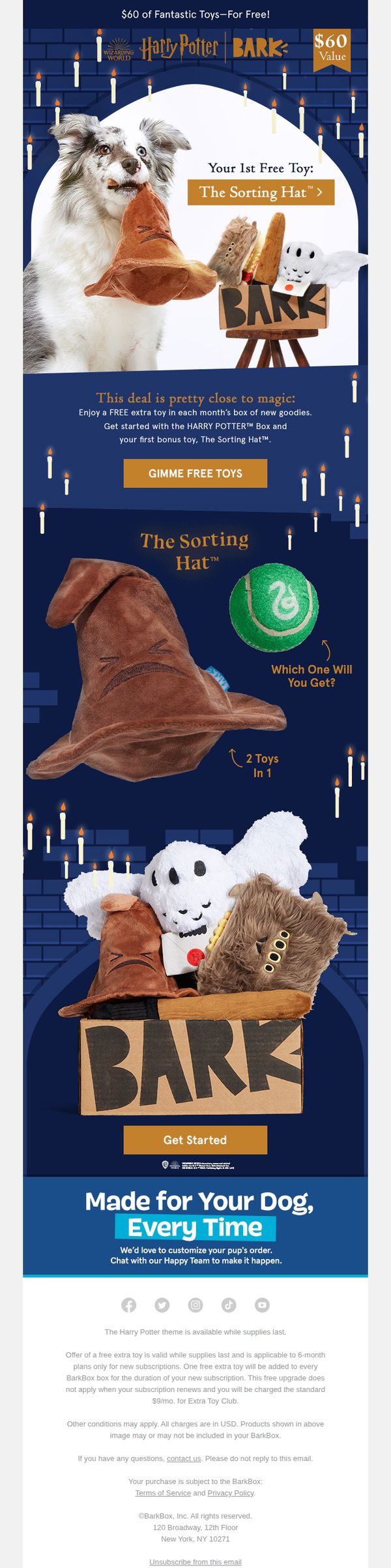 9. 6 Bonus Toys + HARRY POTTER™ Box for ash 💫