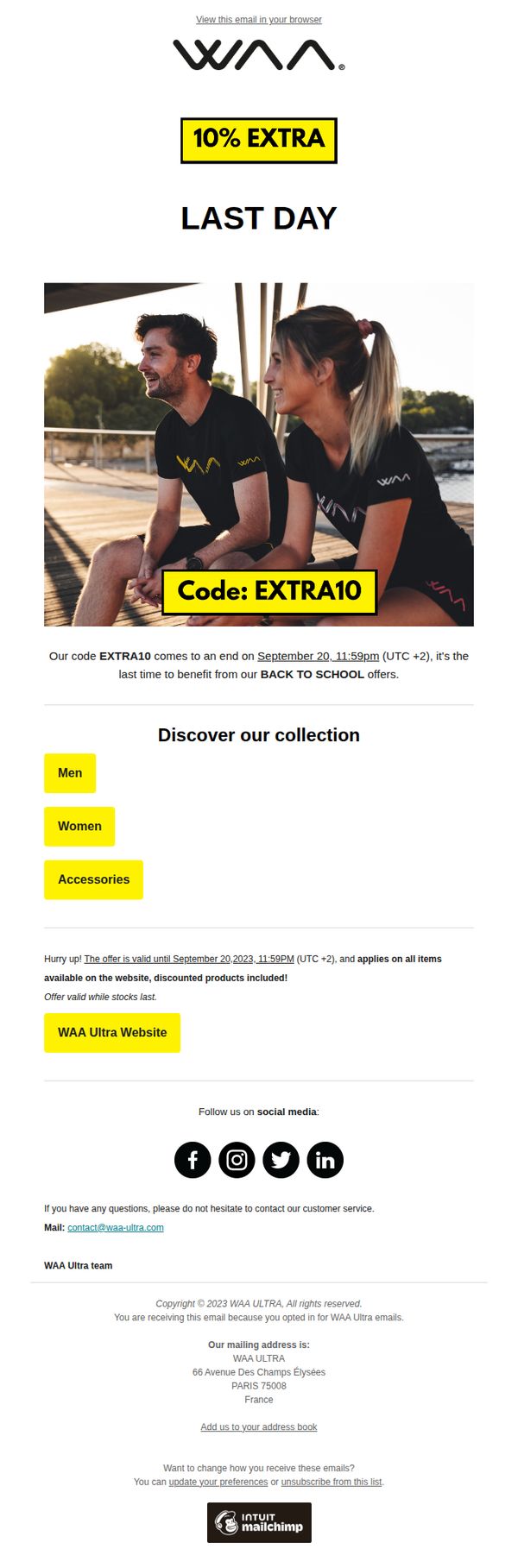7. 10% extra: only a few hours left ⌛