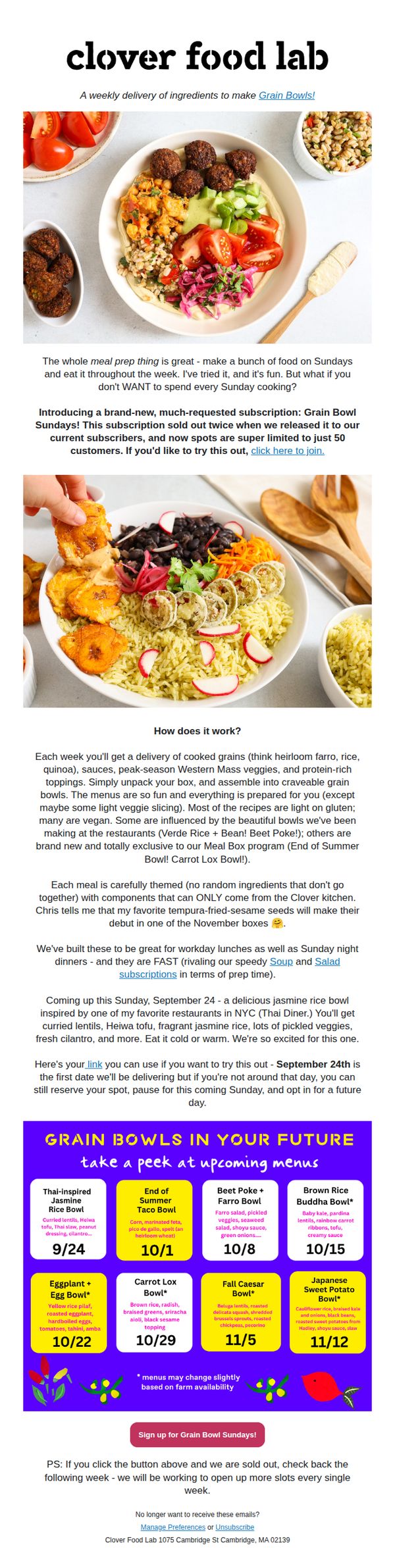 Clover Food Lab