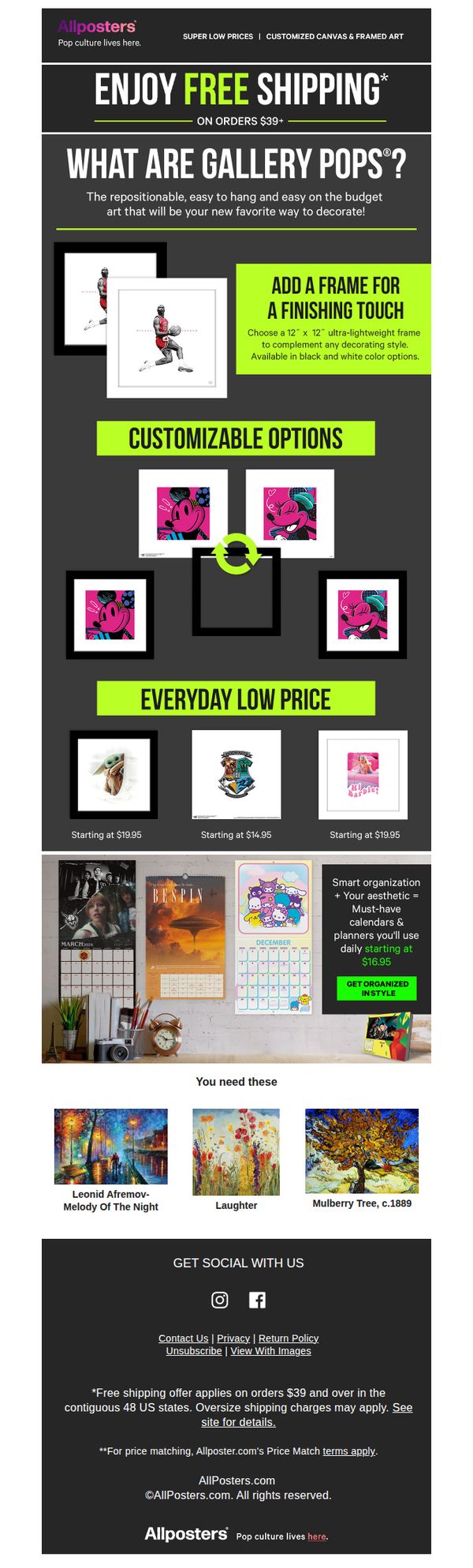 10. AllPosters: What are Gallery Pops? Your new favorite décor!