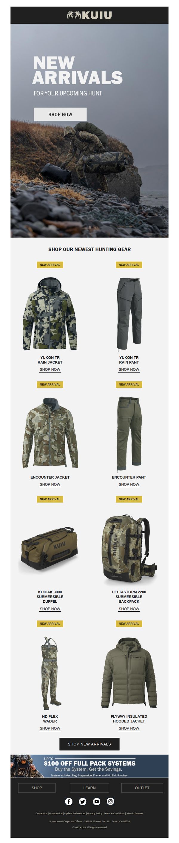9. New Arrivals For Your Next Hunt