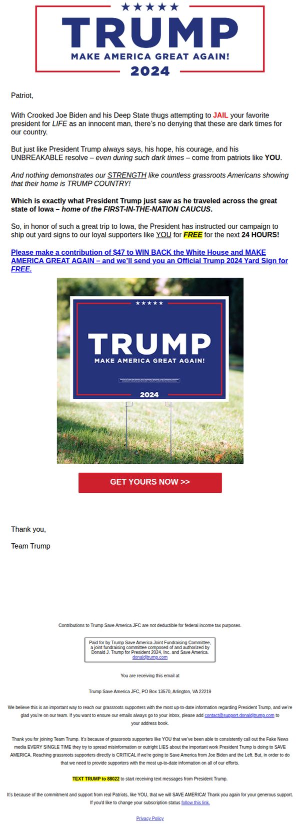 Donald J. Trump