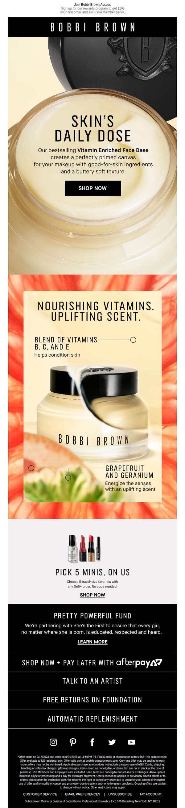 8. Good for skin. Good for makeup.
