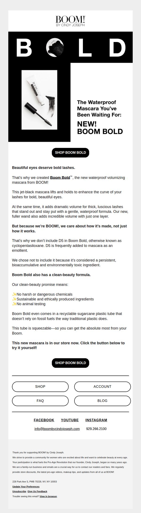 BOOM by Cindy Joseph