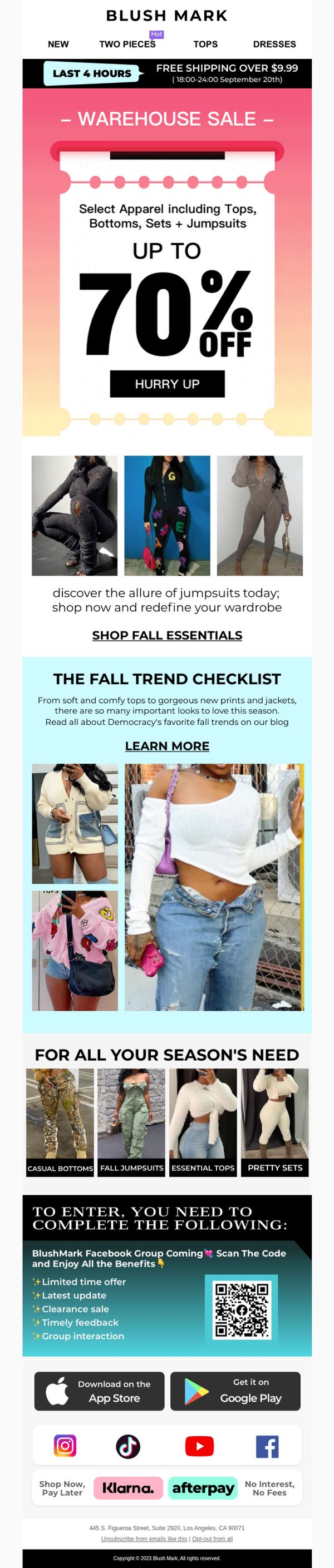 9. 🍂Fall Favorites ➕ 🆙70% off sitewide 🟰 Autumn Bliss💵!