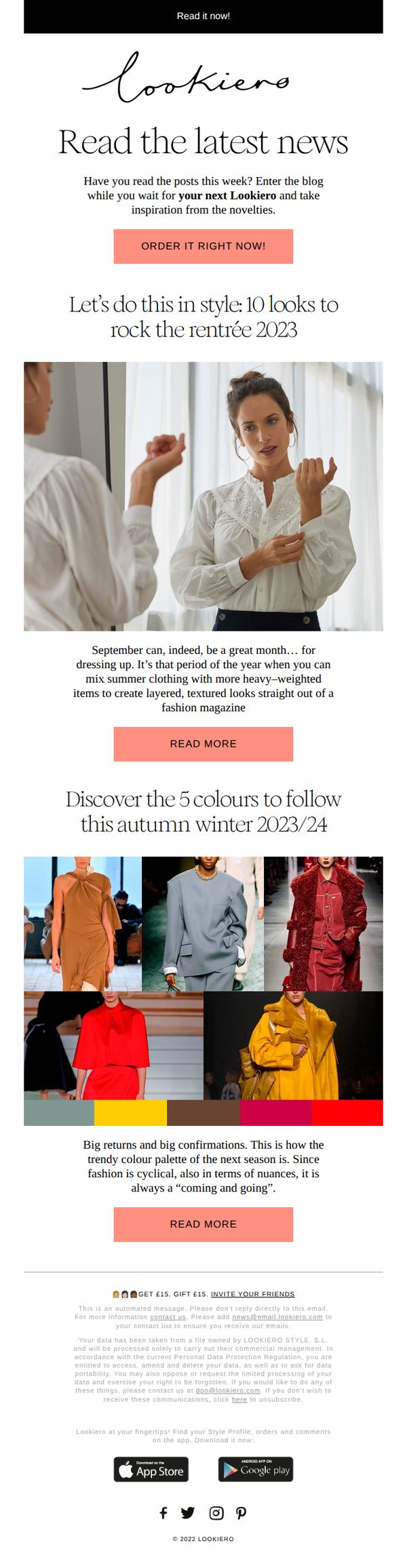 10. NEW POST!  We have novelties in the blog