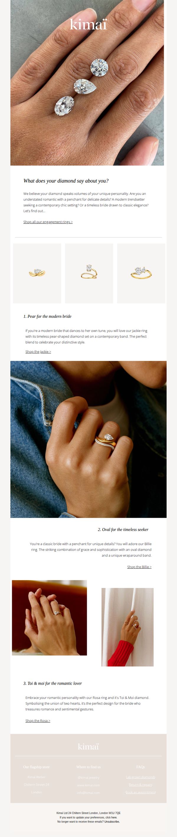 9. This is what your diamond says about you