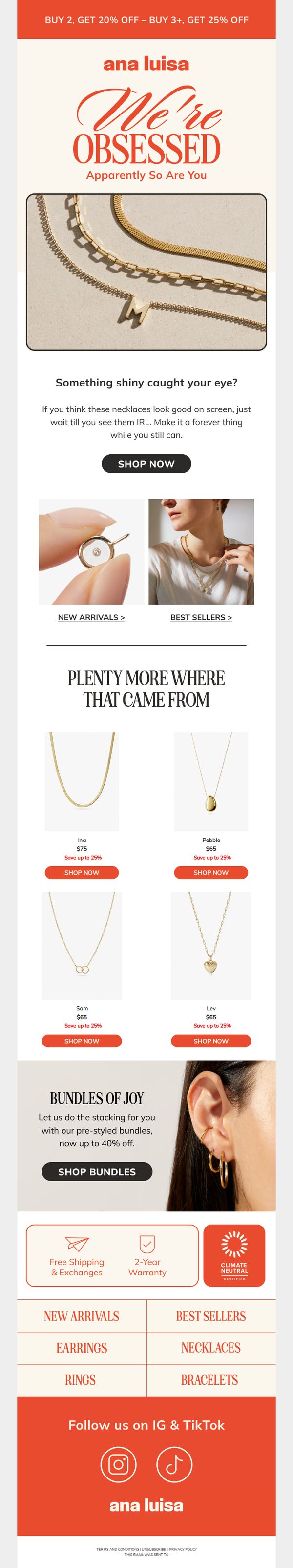 8. Caught you looking at that necklace 👀