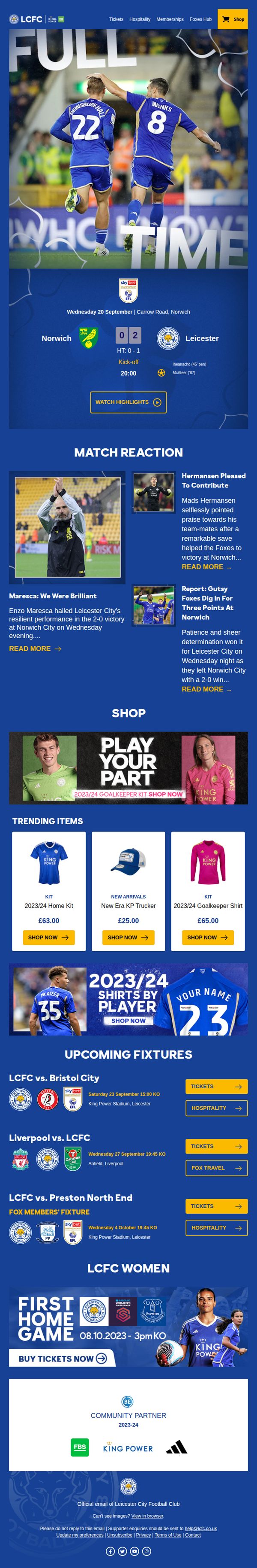 Leicester City Football Club 