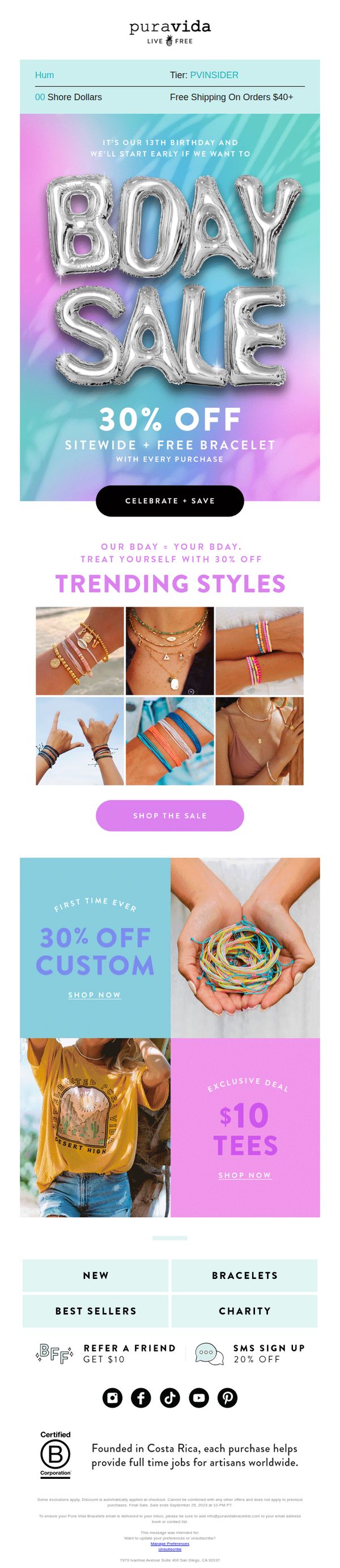 Pura Vida Bracelets