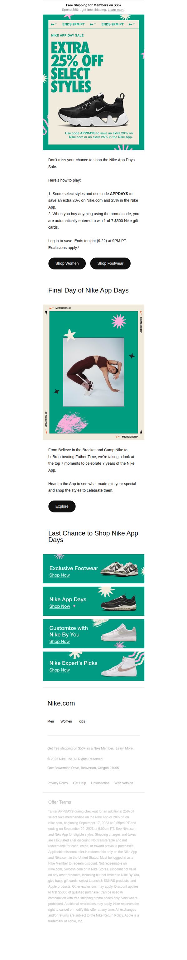 10. Last chance to save an extra 25% 🕘