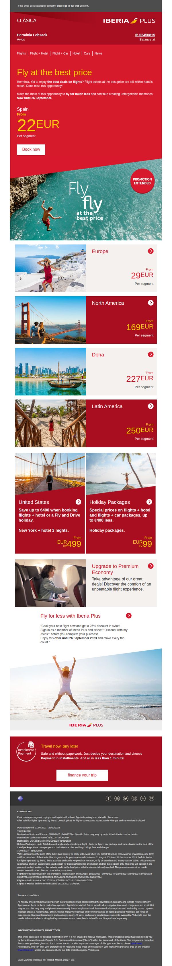 10. Herminia, flight tickets at the best price are still within hand's reach! 👐
