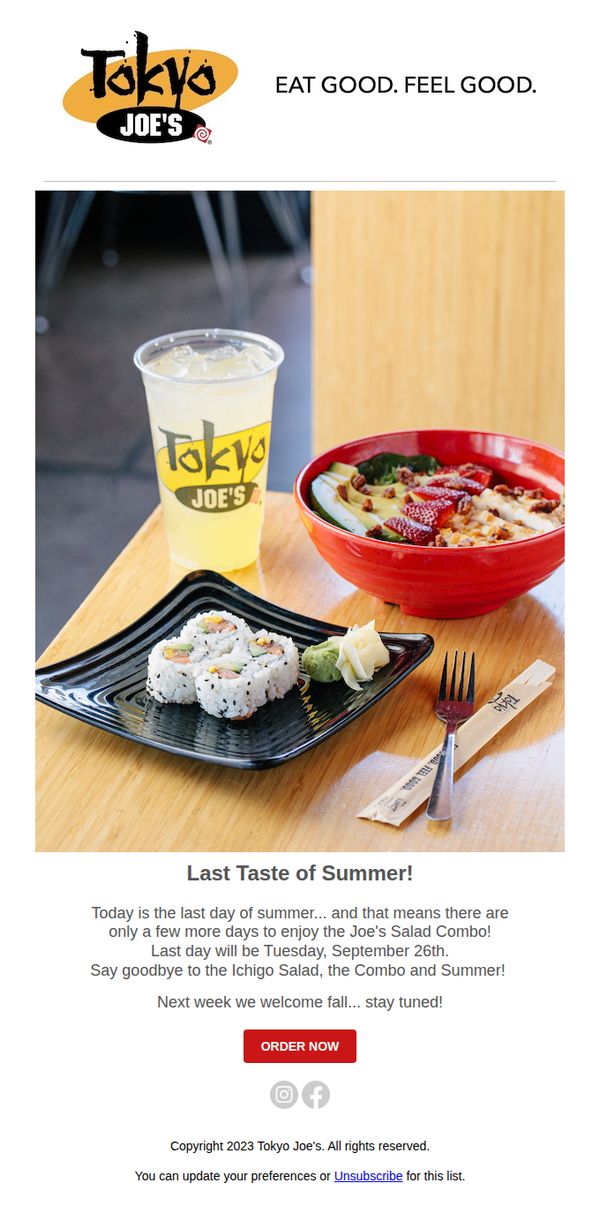 Tokyo Joe's