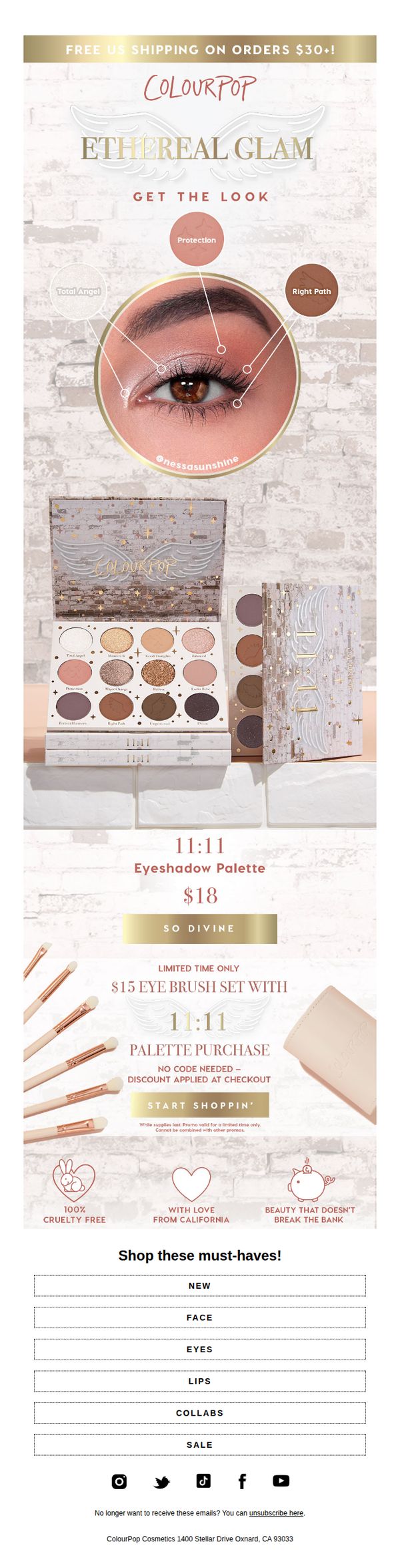 8. Shop the NEW 11:11 Eyeshdaow Palette ✨