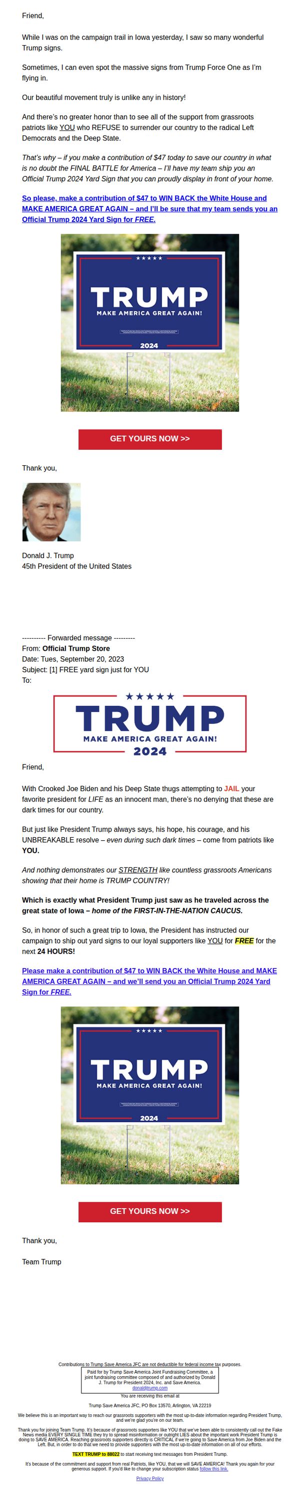 Donald J. Trump