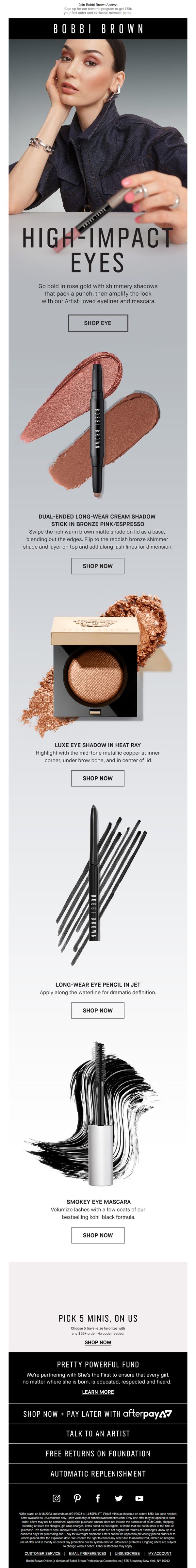 7. Get an eye look that glows