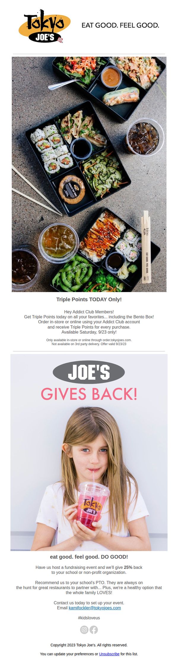 7. Triple Points - TODAY ONLY!