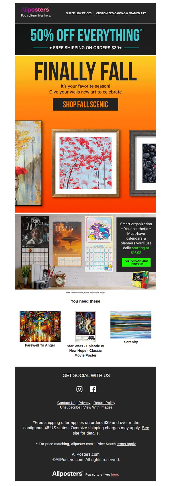 6. AllPosters: All about autumn 🍂