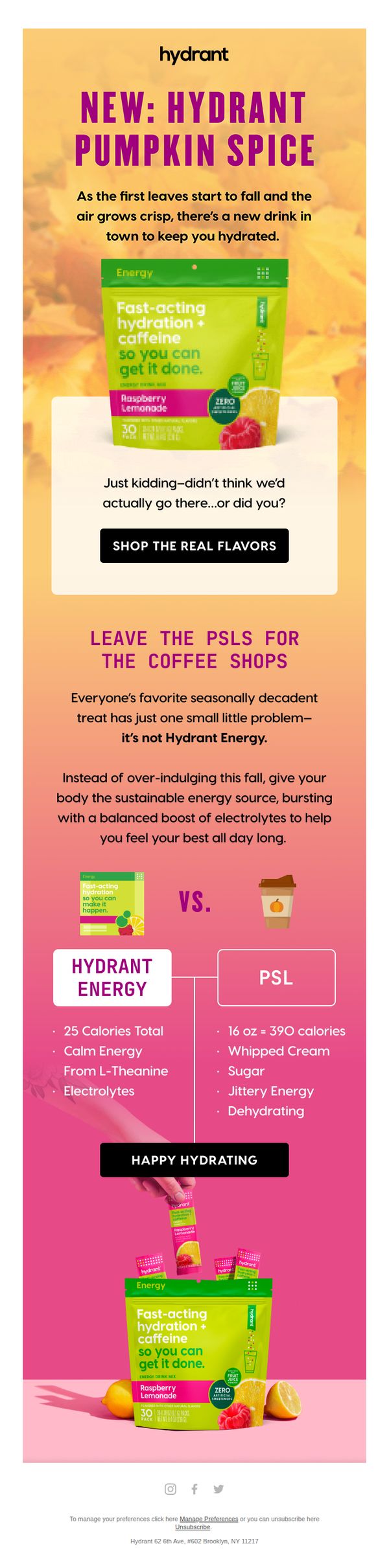 7. Hydrant: Sneak Peek: Hydrant’s NEW Fall Flavor ☕🎃