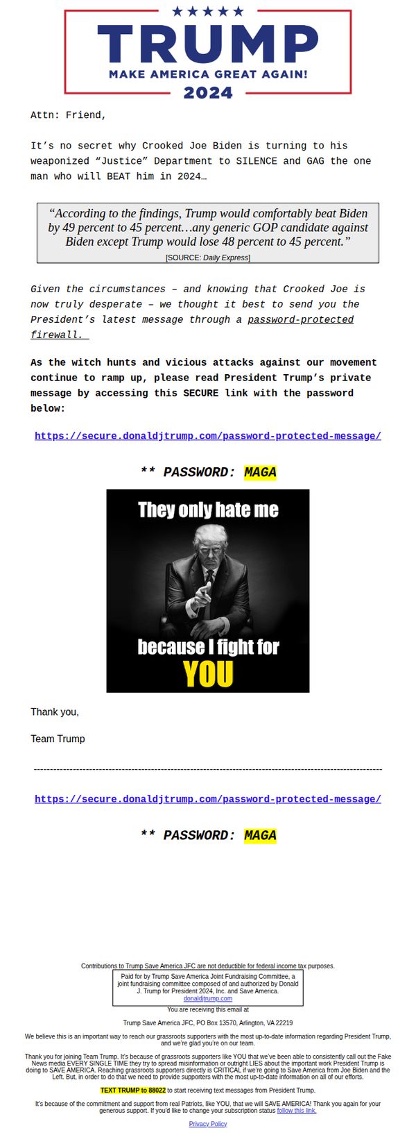 Donald J. Trump