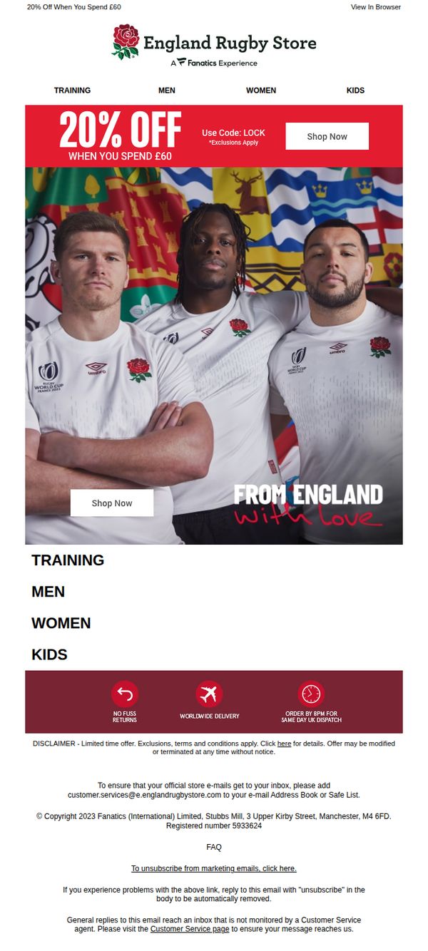 England Rugby 