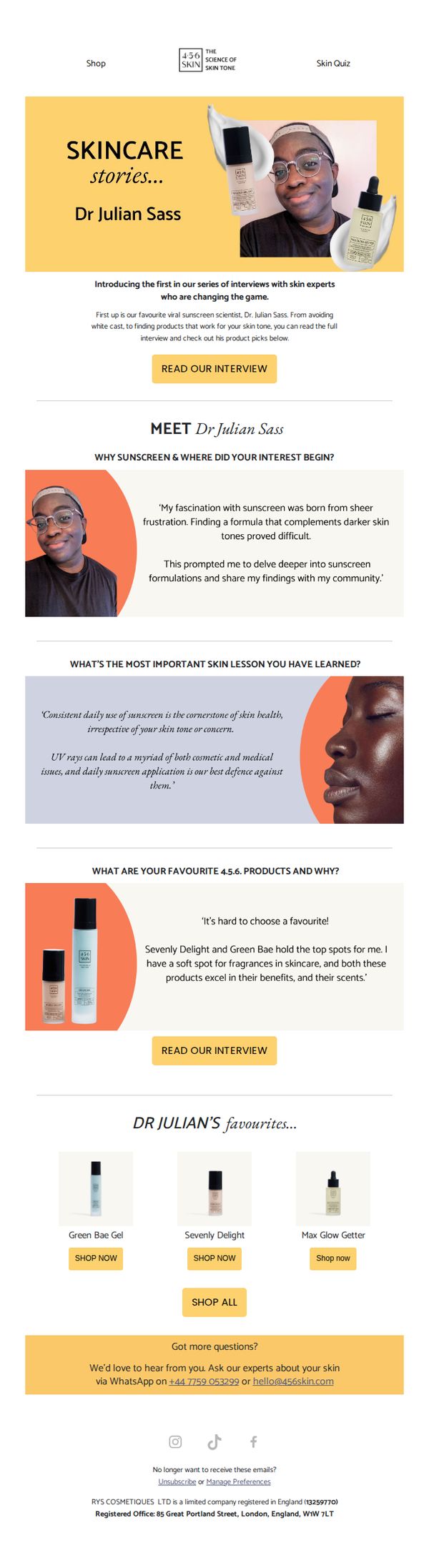 6. Teaming Up With a Skincare Pro 💫