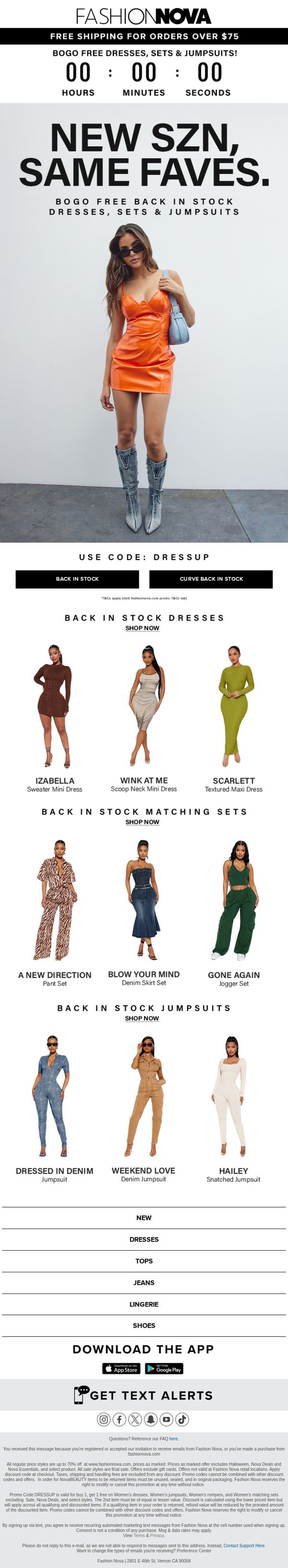 8. Fashion Nova: Look What's Back For Fall!☕☁️