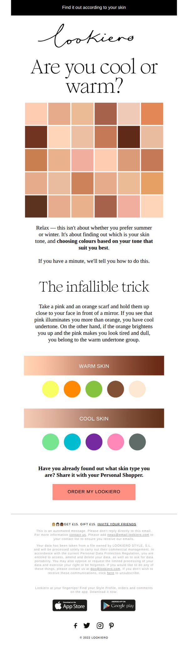 9. Which colour best suits you?