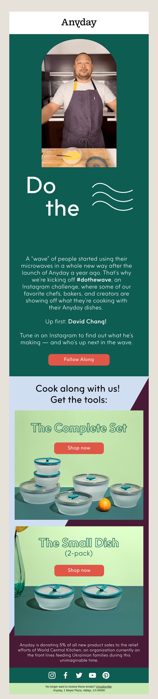6. We’re starting a microwave challenge! Will you join us?