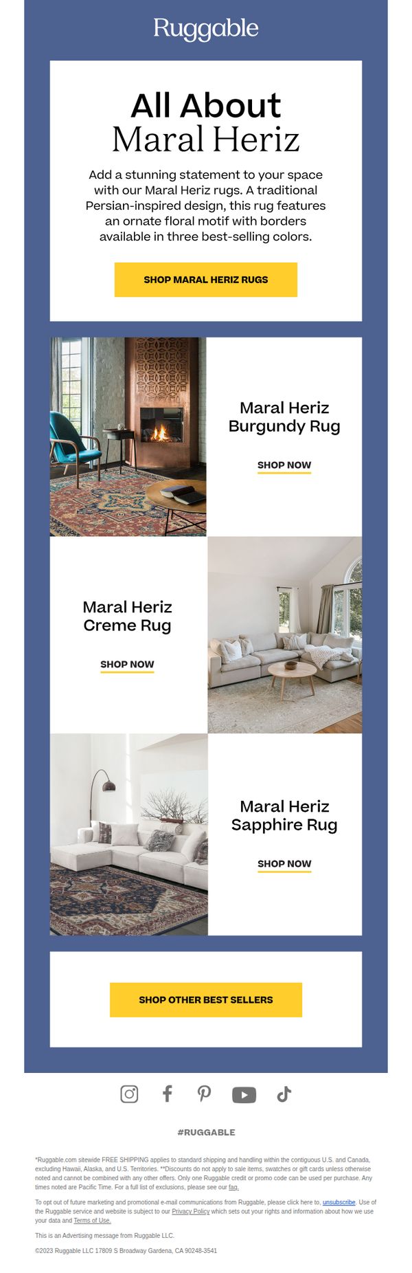 7. Get To Know Our Maral Heriz Rugs