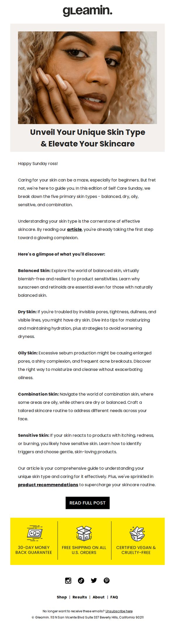 10. Skin SOS: Decode Your Skin Type for Effortless Care