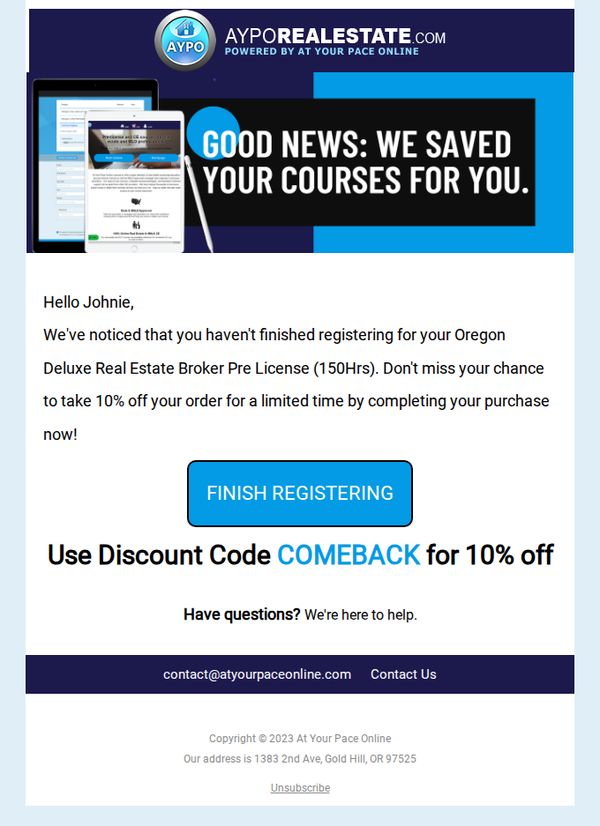 At Your Pace Online
