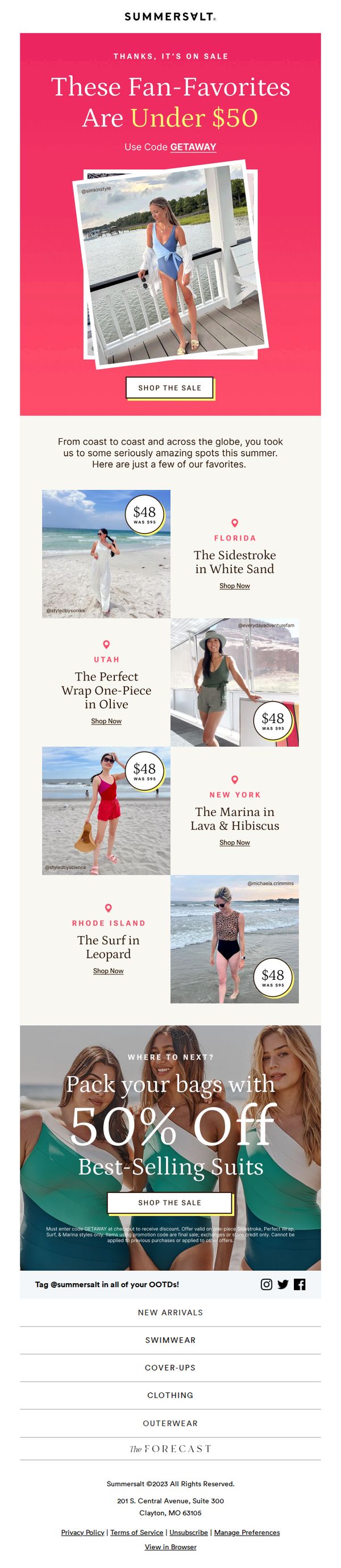 6. Summersalt: ⚡️Your Favorite Suits < $50 ⚡️