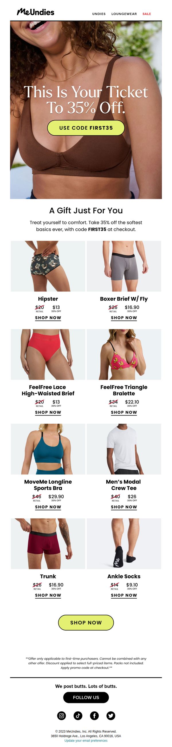 MeUndies