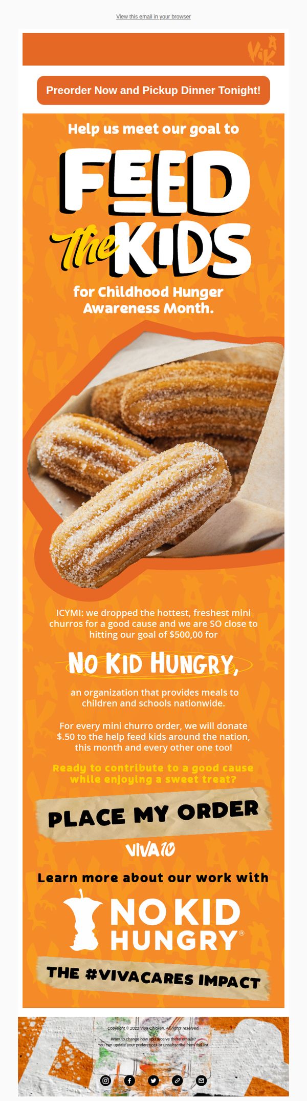 6. Have you tried our NEW Mini Churros?  🐓