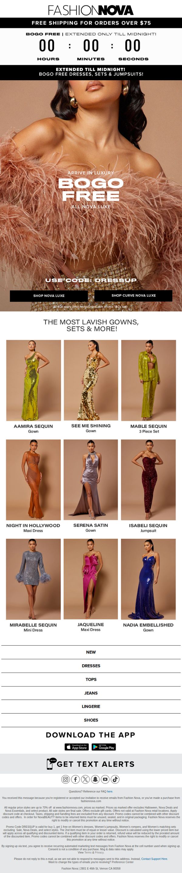 6. Fashion Nova: BOGO FREE Extended Today!🎊🎉