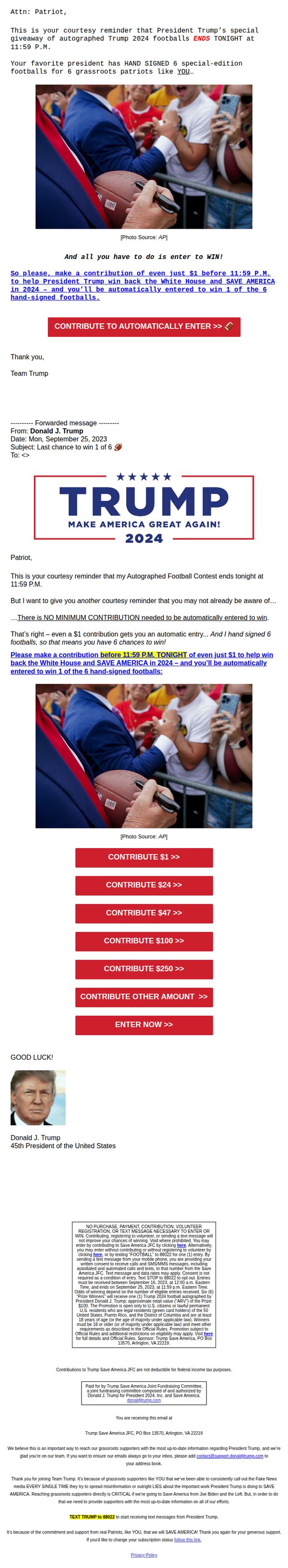 Donald J. Trump