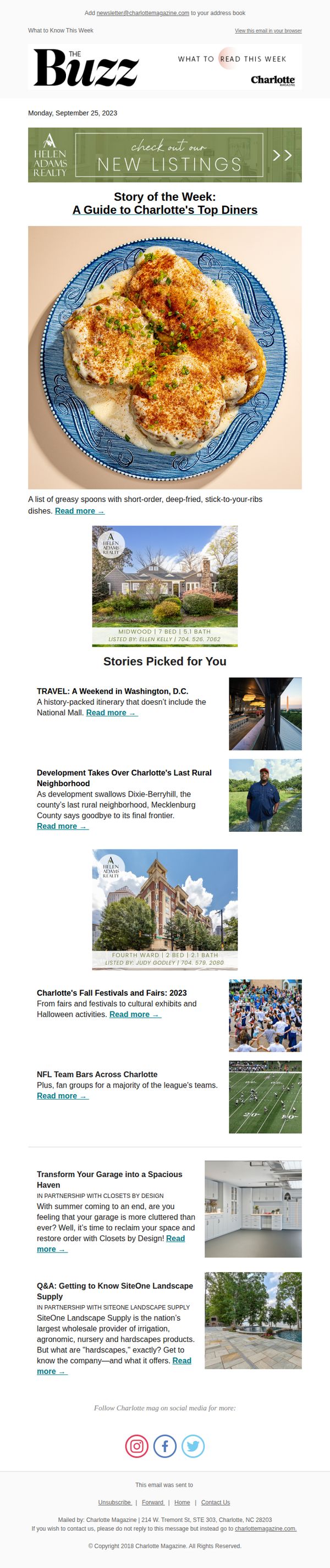 8. Charlotte Magazine: A Guide to Charlotte's Top Diners