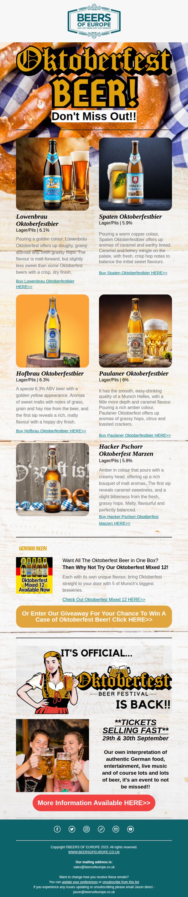 Beers of Europe