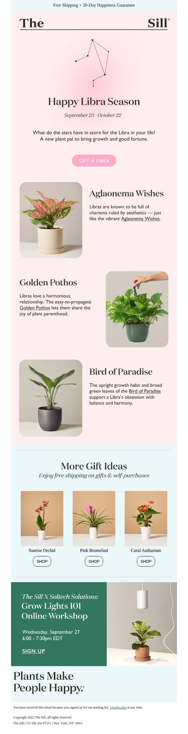 6. The Sill: What to Gift a Libra  ♎