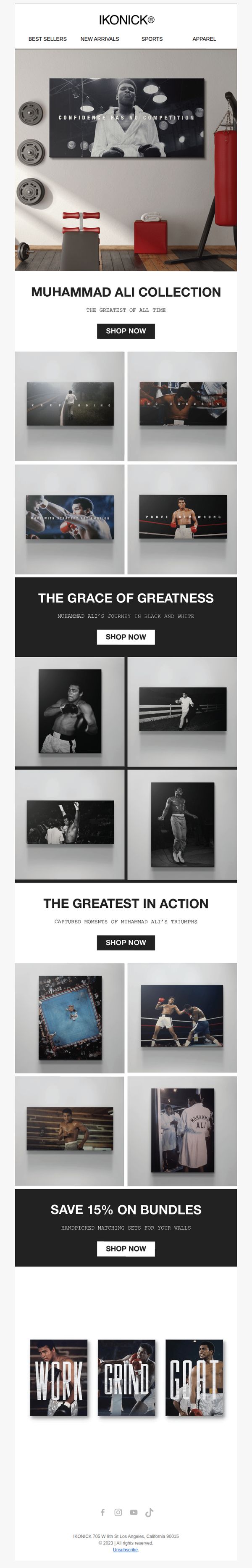 6. The Ali Collection 🥊