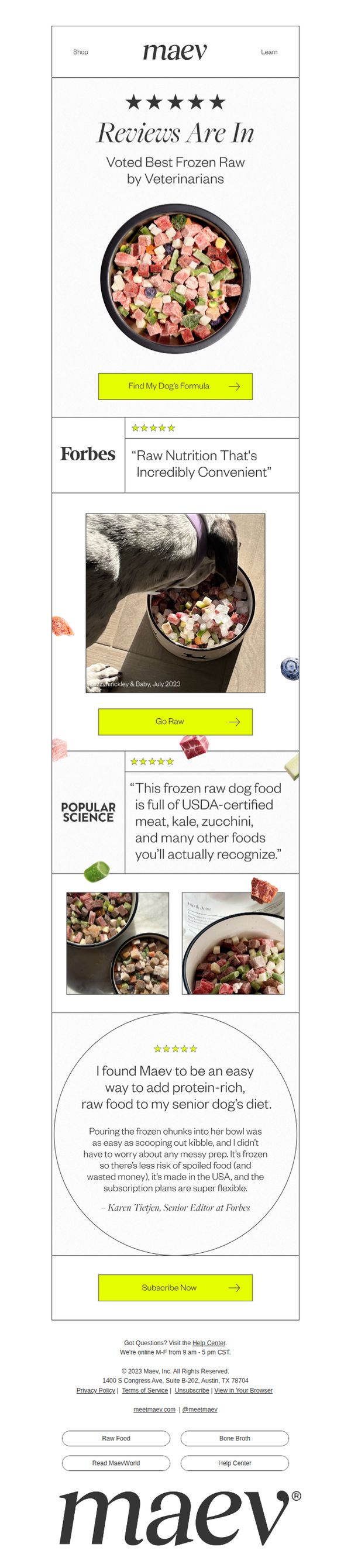 6. “Best Frozen Raw Dog Food”